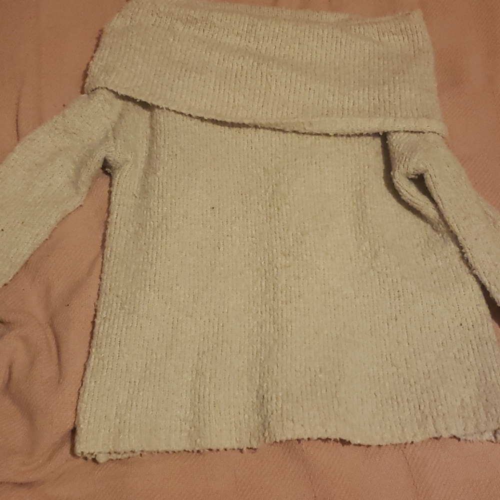 Light Pink Off-The-Shoulder Top